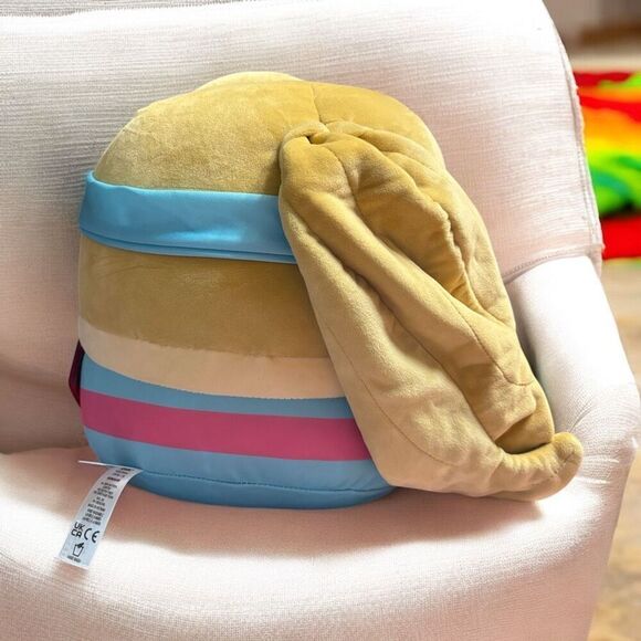 Barbie Cuutopia 10" 80s Workout Blue With Headband + Pink Belt Soft Plush Toy NW - Picture 3 of 5